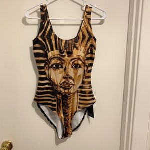 BlackMilk King tut Egyptian once piece swim suit